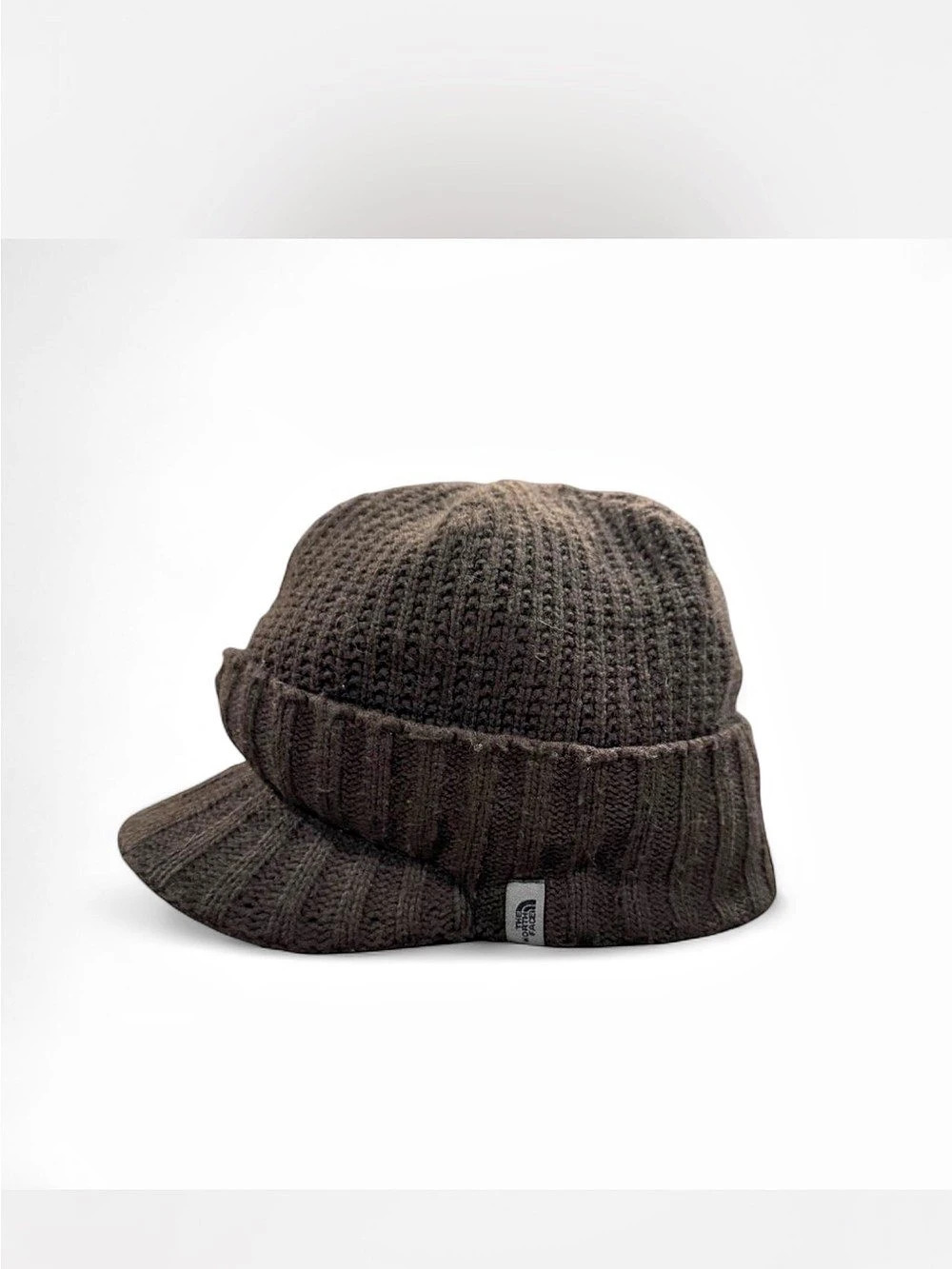 The North Face Brown Knit Brimmed Hat Like New